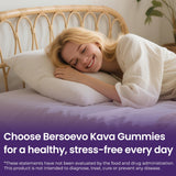Lifestyle image of BERSOEVO Kava Kava Gummies on a desk