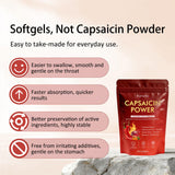 Lifestyle image of Boranel Aurivita Capsaicin Softgels with a glass of water