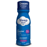 Lifestyle image of Dream Water Sleep Shots on a bedside table