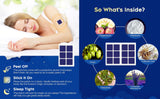 Lifestyle image of DUKE & PERRY Deep Sleep Patches on bedside table