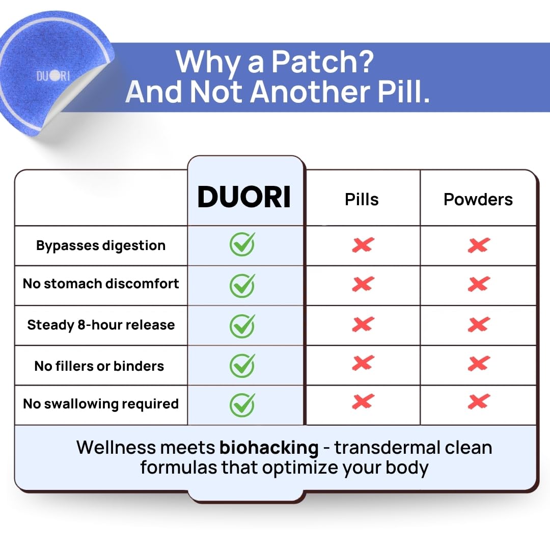 Lifestyle image of DUORI Sleep Patches in use