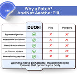 Lifestyle image of DUORI Sleep Patches in use