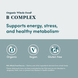 Lifestyle image of Elements Organic Whole Food B Complex on a kitchen counter