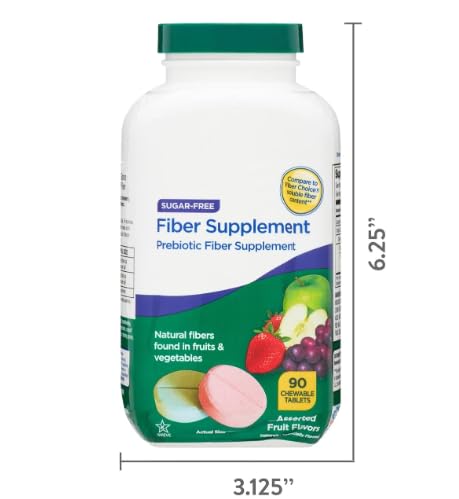 Lifestyle image of Generic Fiber Chewable Tablets on a kitchen counter