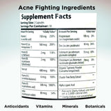 Lifestyle image of Innate Skin Clear Skin Capsules on a bathroom counter