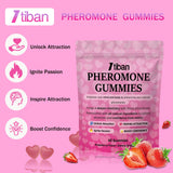 Lifestyle image of Itiban Women's Vitality Gummies on a table