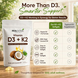 Lifestyle image of LUNESSA Vitamin D3 & K2 Softgels