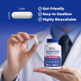 Lifestyle image of Magnesium Complex Capsules on a table