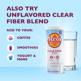 Lifestyle image of Metamucil Clear Fiber Blend Stick Pack outdoors