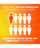 Lifestyle image of Metamucil Fiber + Vitamins Gummies on a kitchen counter