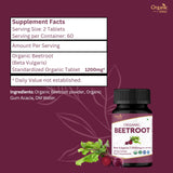 Lifestyle image of ORGANIC SPREE Beetroot Tablets on a kitchen counter