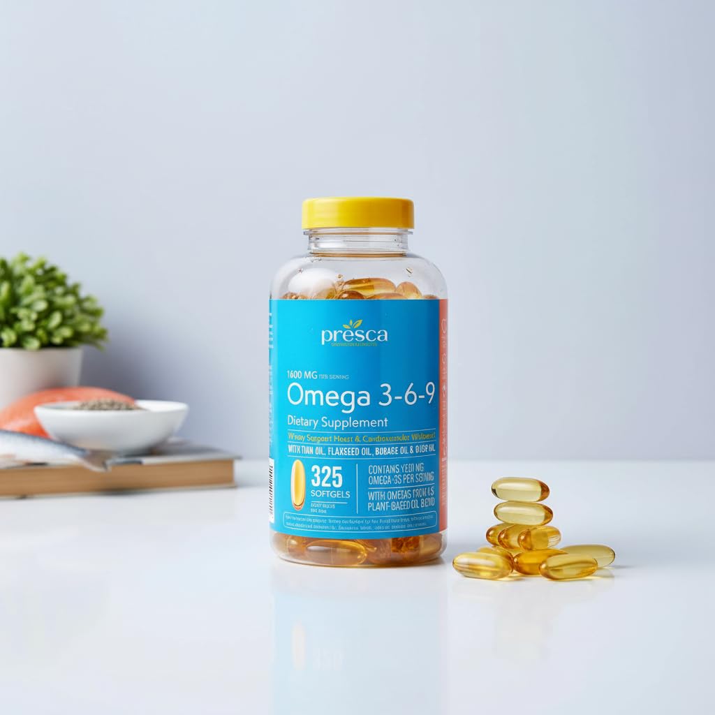 Lifestyle image of Presca Omega 3-6-9 Complete Formula