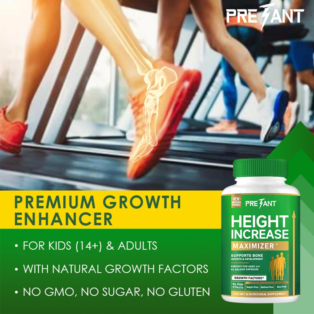 Lifestyle image of PRETANT Growth Capsules on a wooden table