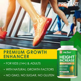 Lifestyle image of PRETANT Growth Capsules on a wooden table
