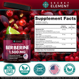 Lifestyle image of Secret Element Berberine HCL capsules