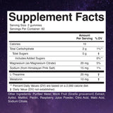 Lifestyle image of Secret Element Raspberry Gummies on a nightstand