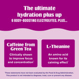 Lifestyle image of Ultima Replenisher Daily Focus Electrolyte Powder in a glass of water