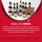 Lifestyle image of UMZU Prebiotic Apple Cider Vinegar Capsules with fresh apples
