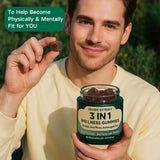 Lifestyle scene featuring ORANIC EXTRACT Shilajit Supplement