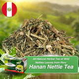Lifestyle scene of Hanan Nettle Tea being enjoyed