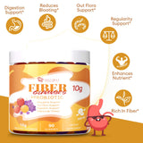 Lifestyle scene of Migcopat Dietary Fiber Gummies on a kitchen counter