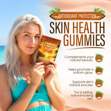 Lifestyle scene of Tfnovg Tanning Gummies on a sunny day