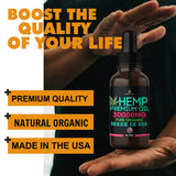 Lifestyle scene using Healthergize Organic Hemp Seed Oil