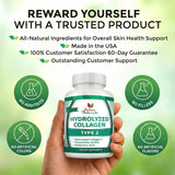 Lifestyle scene with Activa Naturals Collagen Type 2 Supplement