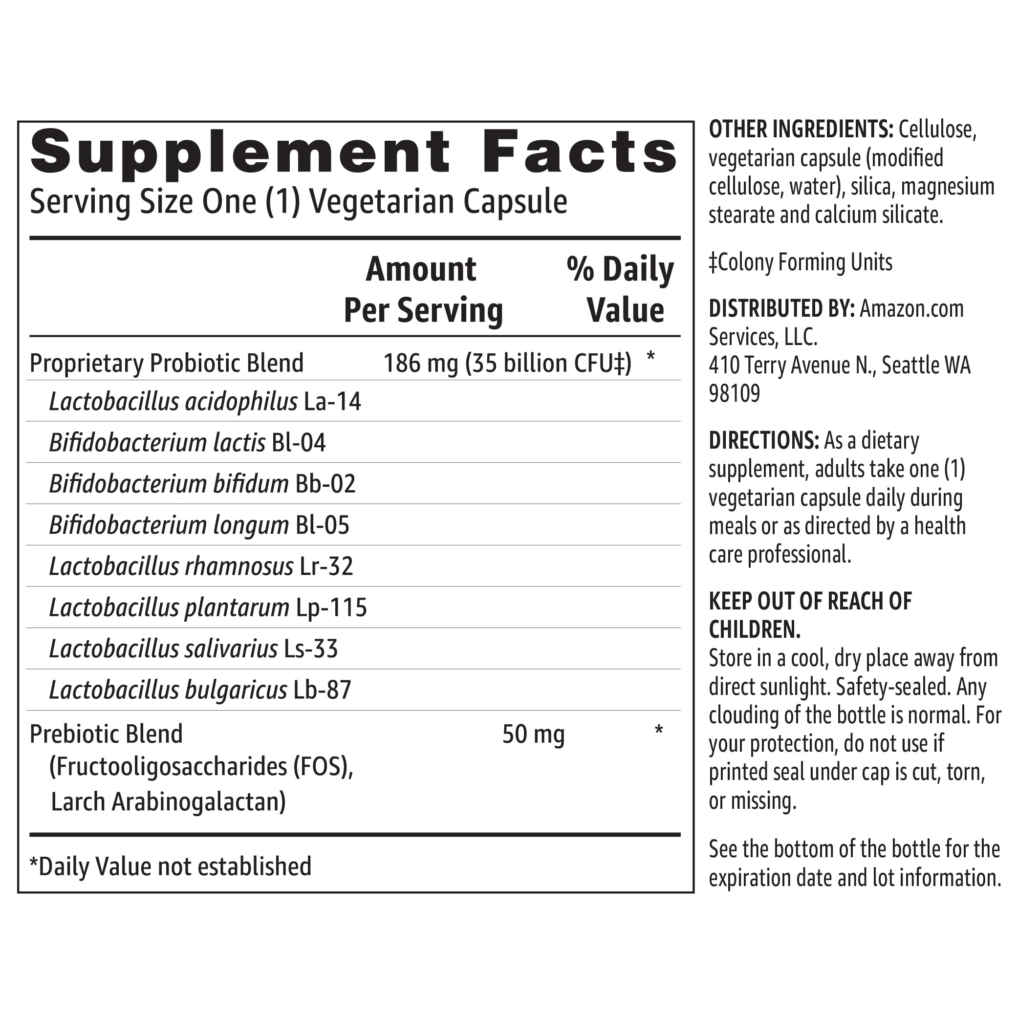 Lifestyle scene with Basics Probiotic Capsules on a kitchen counter