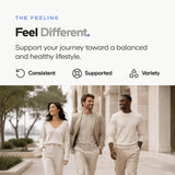 Lifestyle scene with Codeage Sleep Probiotic capsules