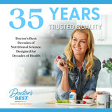 Lifestyle scene with Doctor's BEST Lutein Softgels