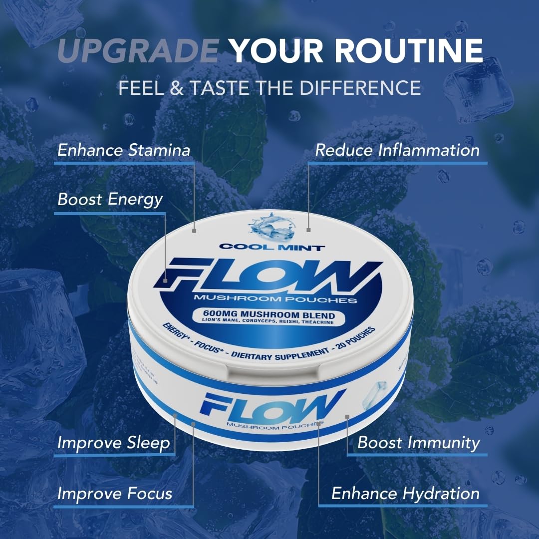 Lifestyle scene with Flow Pouches being used during study session