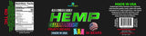 Lifestyle scene with Healthergize Hemp Edibles Sleep Gummies on a bedside table