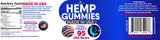 Lifestyle scene with Healthergize Hemp Oil Gummies and a cup of tea