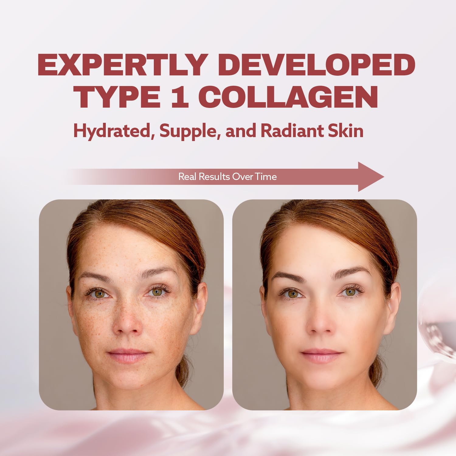Lifestyle scene with ILO Marine Collagen Supplement