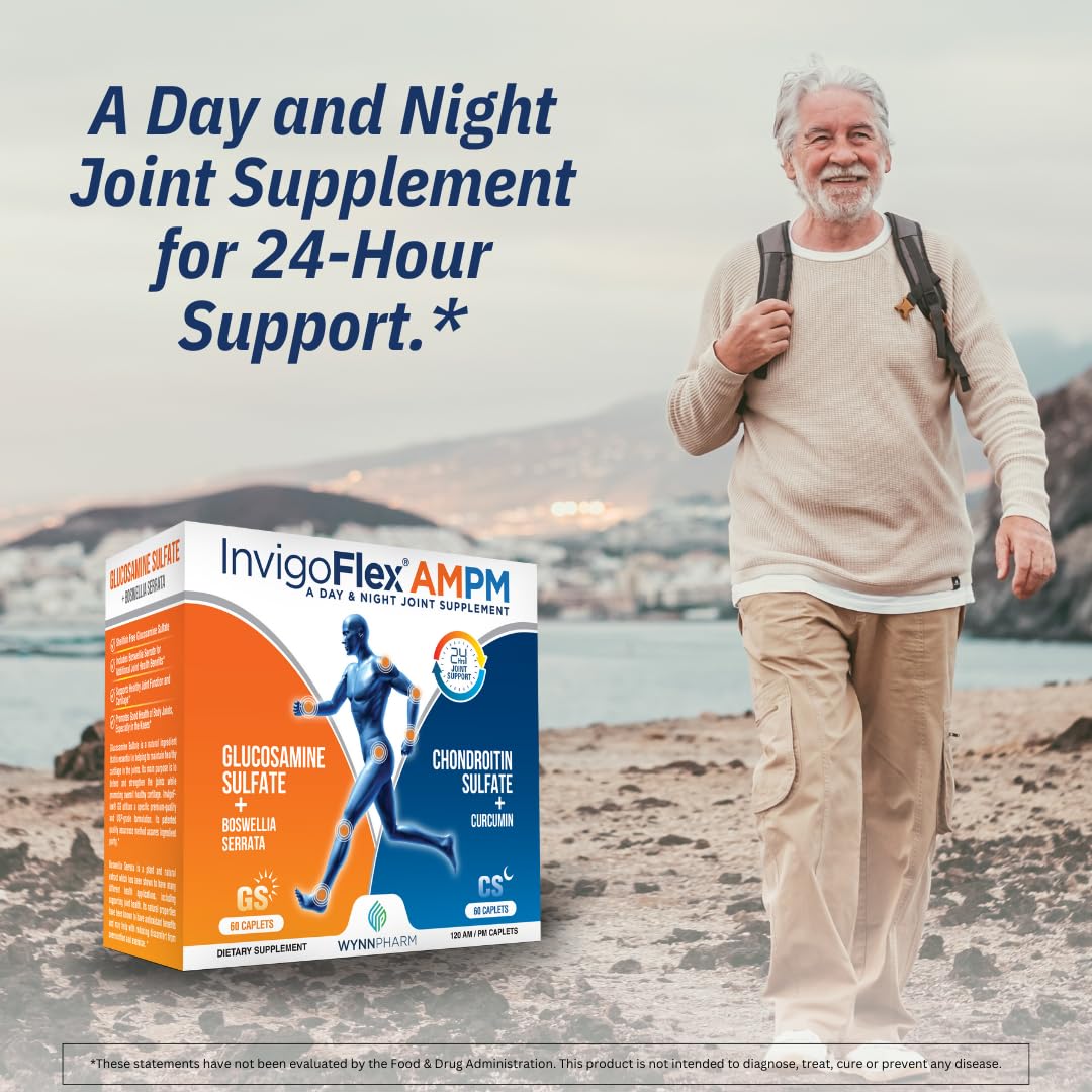 Lifestyle scene with INVIGOFLEX AM/PM Chondroitin