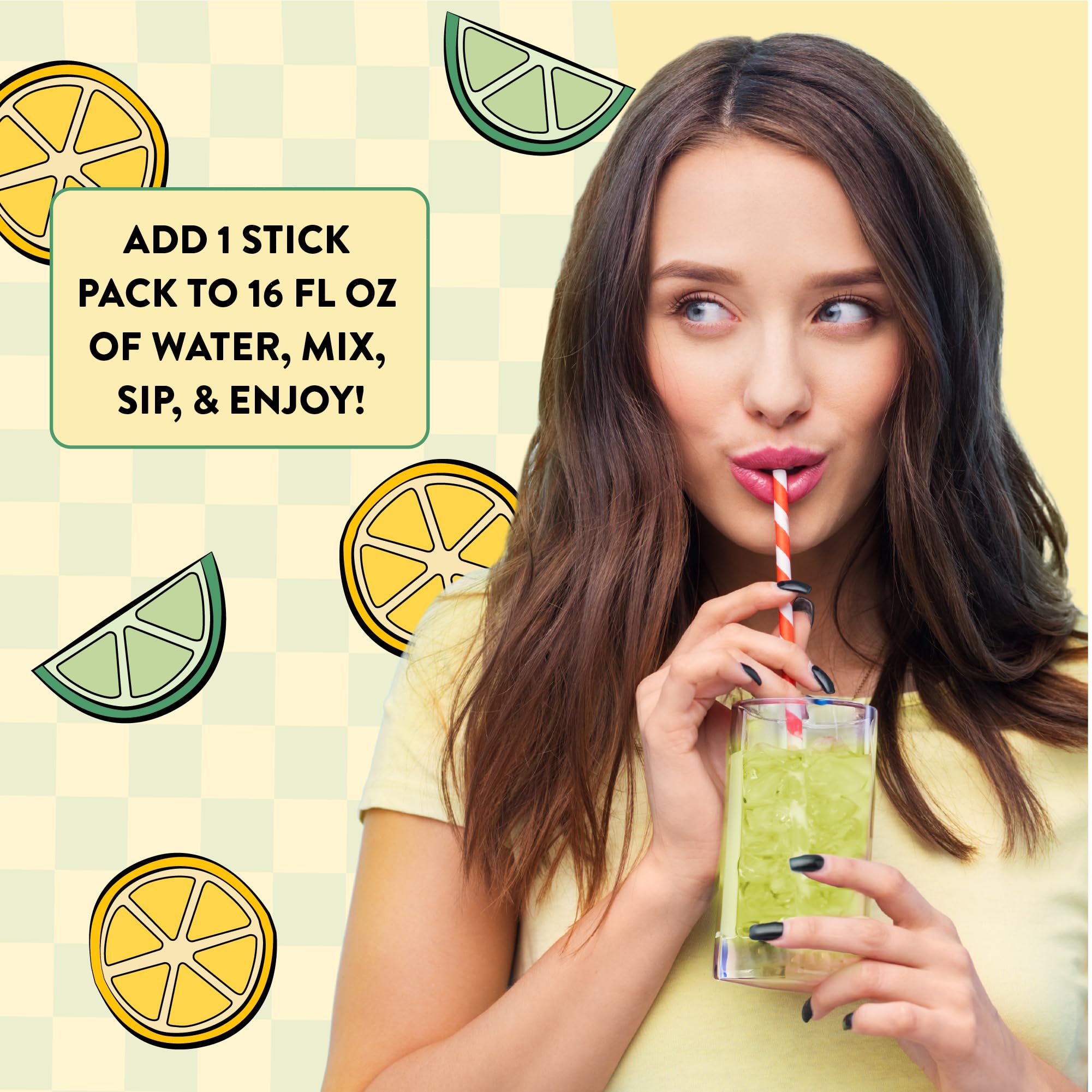 Lifestyle scene with Legendairy Milk She's Thirsty Lemon-Lime mix outdoors