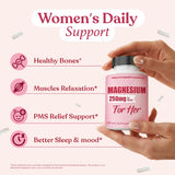 Lifestyle scene with Magnesium Glycinate 250mg on a kitchen counter