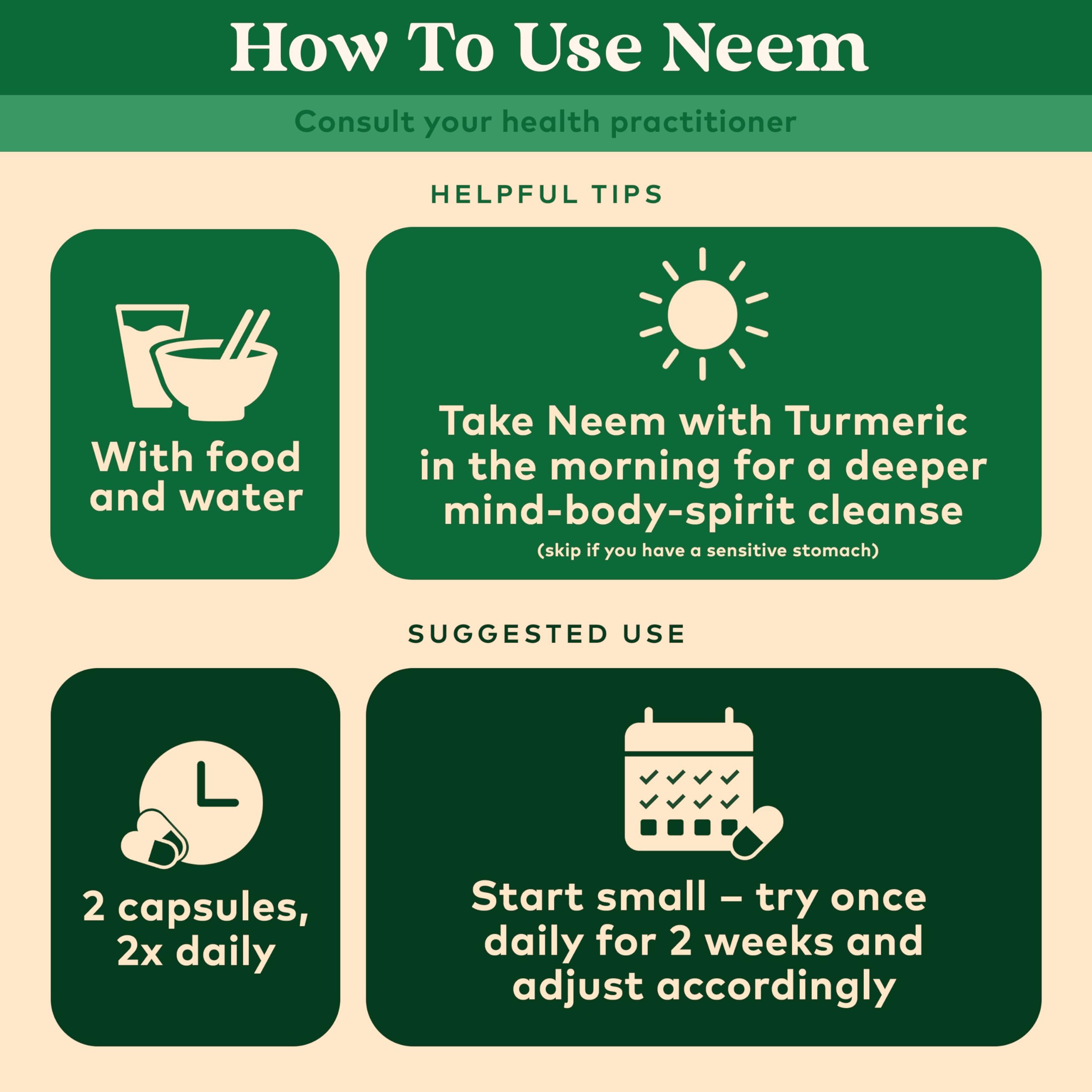 Lifestyle scene with ORGANIC INDIA Neem Capsules
