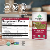 Lifestyle scene with ORGANIC INDIA Psyllium Husk 340g