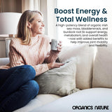 Lifestyle scene with ORGANICS NATURE Sea Moss Capsules