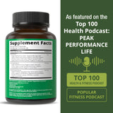 Lifestyle scene with Peak Performance Spirulina Green Superfood Capsules