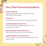 Lifestyle scene with PURE SYNERGY Vitamin D3 + K2 Capsules