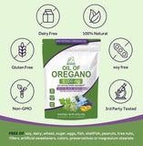 Lifestyle scene with RIOWEGO Oil of Oregano Softgels on a kitchen counter