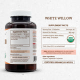 Lifestyle scene with Secrets of the Tribe White Willow Bark Capsules