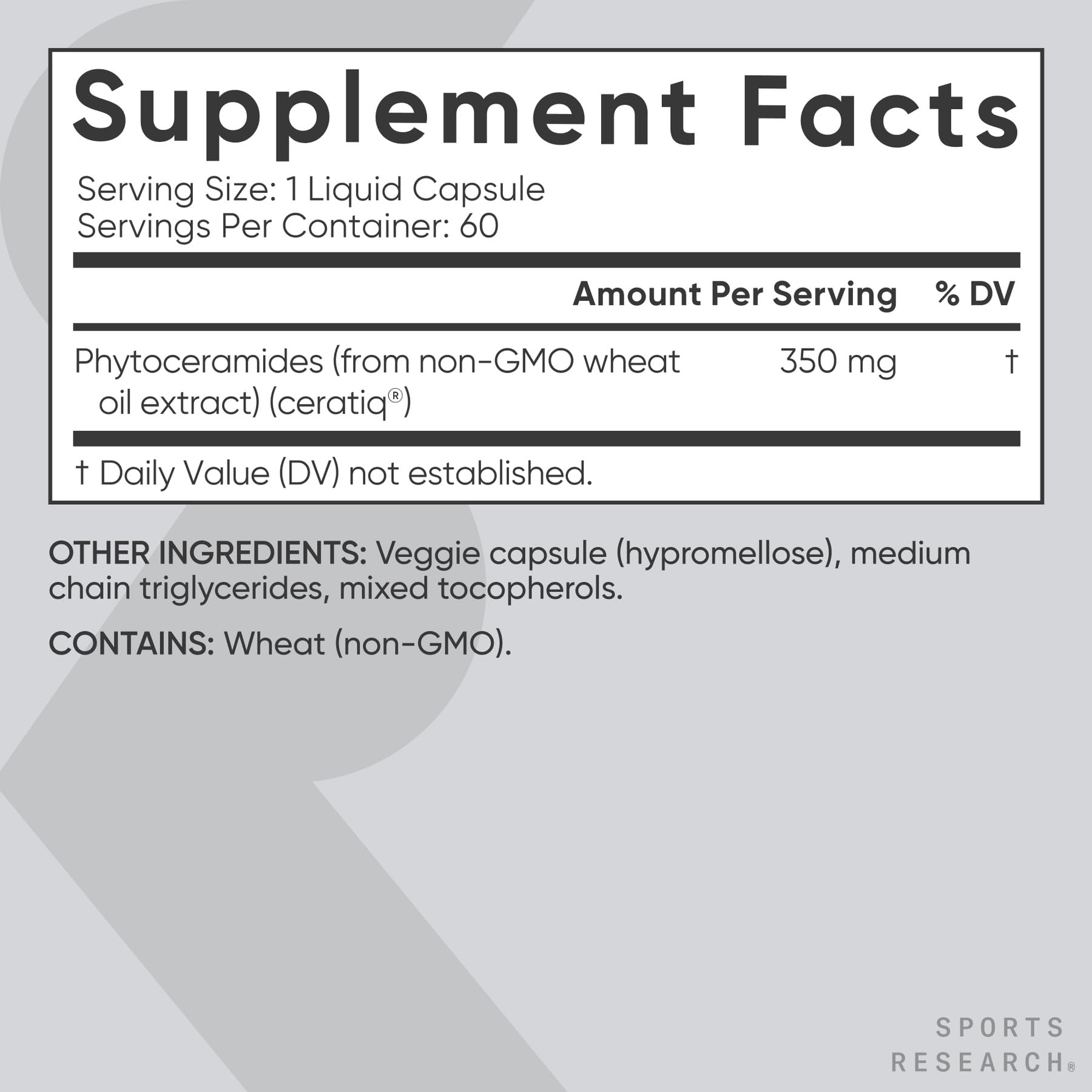 Lifestyle scene with Sports Research Phytoceramides on a table