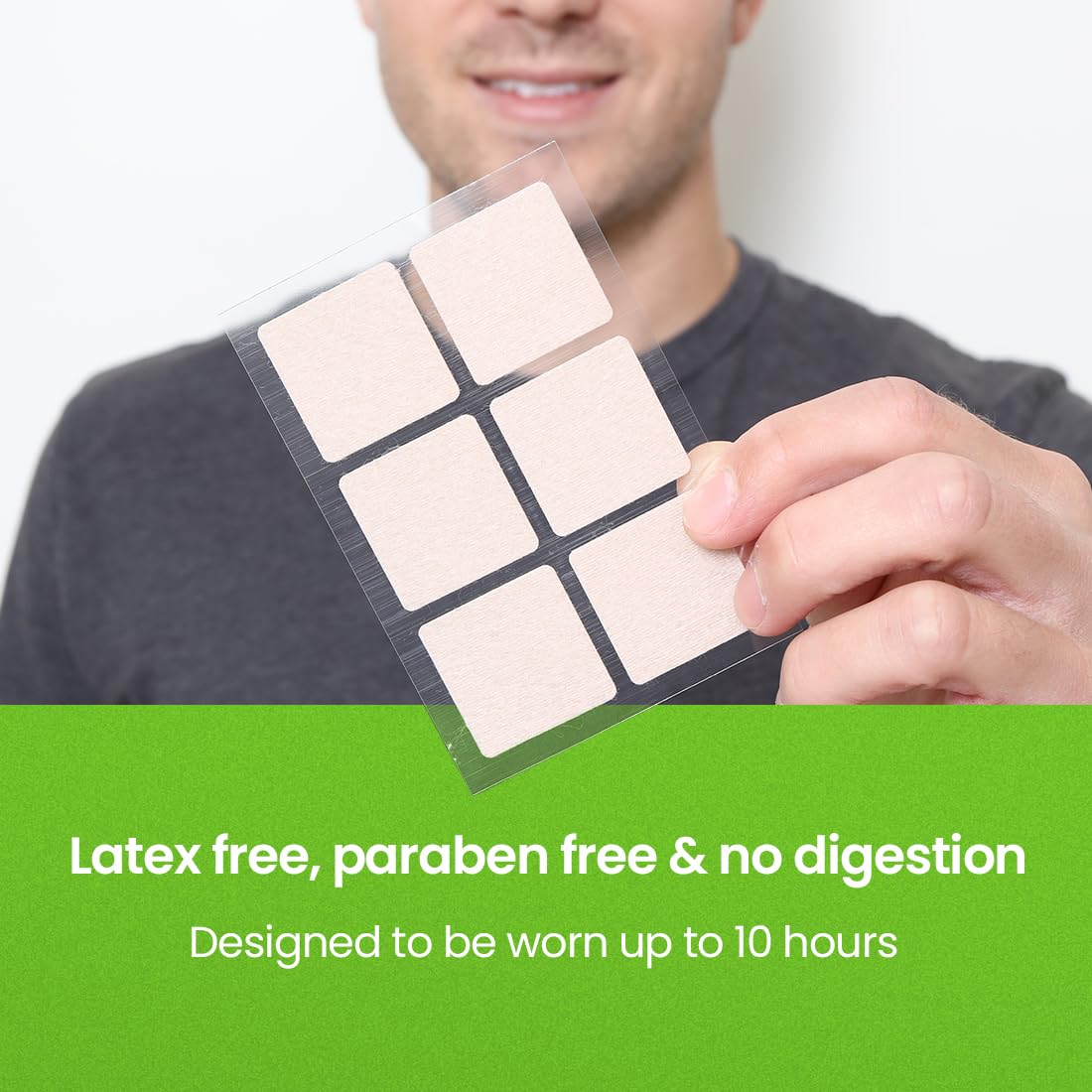 Lifestyle scene with Veru Wellness Vitamin D3 & K2 patches