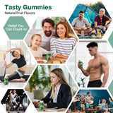 Lifestyle scene with WBSQL Organic Hemp Gummies on a table