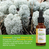 Lifestyle scene with Zoomavit Vegan Vitamin D3 + K2 Drops
