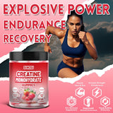 Lifestyle shot of DUWZGU Creatine Gummies in a gym setting